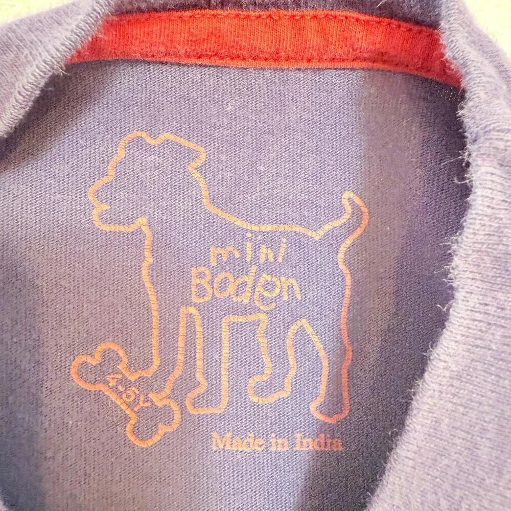 Mini Boden boys appliqué‎ paraglider long sleeve shirt 4/5